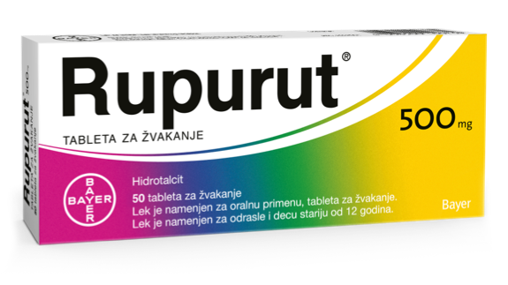 Tablete za žvakanje Rupurut®
